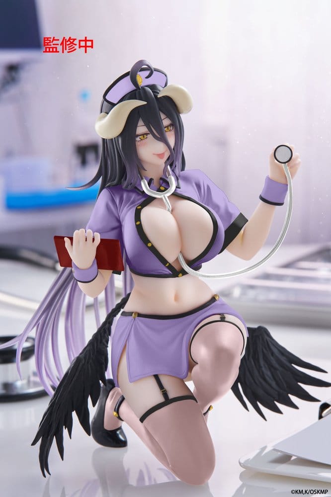[PRZEDSPRZEDAŻ] Overlord: Albedo (Nurse Ver.) - Desktop Cute Reedycja 13 cm