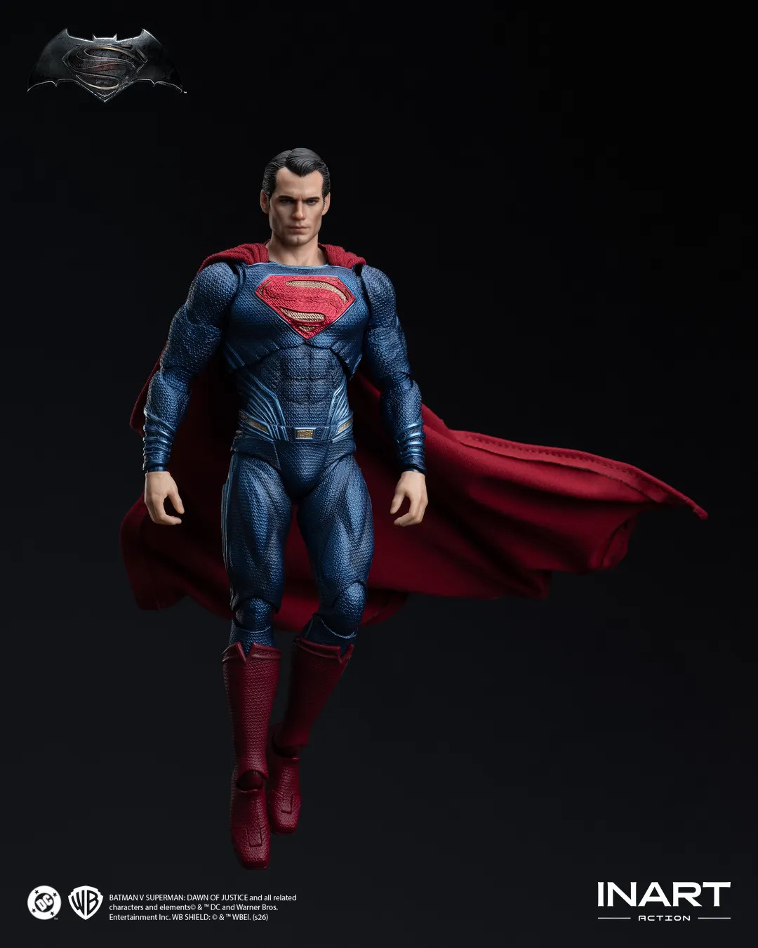[PRZEDSPRZEDAŻ] Batman v Superman: Świt sprawiedliwości: Superman 1/12 16 cm
