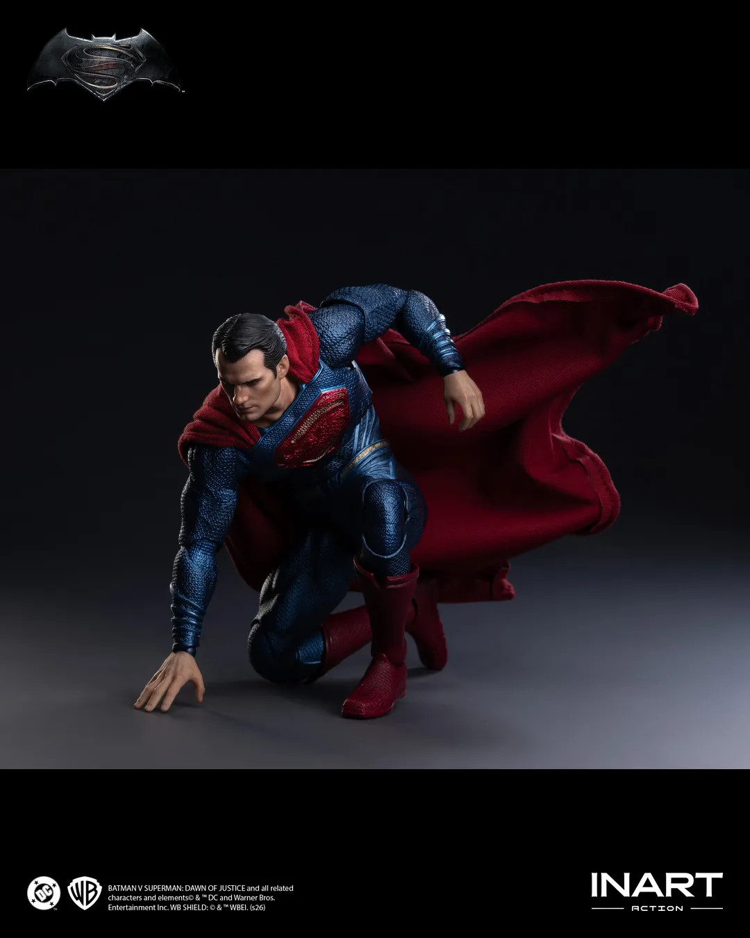 [PRZEDSPRZEDAŻ] Batman v Superman: Świt sprawiedliwości: Superman 1/12 16 cm