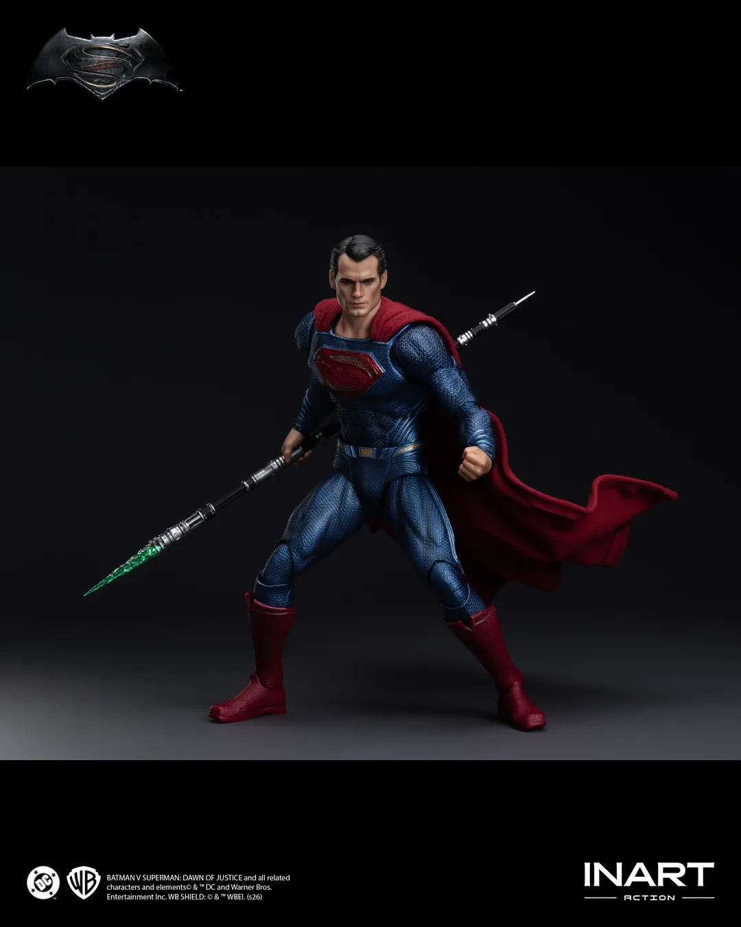 [PRZEDSPRZEDAŻ] Batman v Superman: Świt sprawiedliwości: Superman 1/12 16 cm