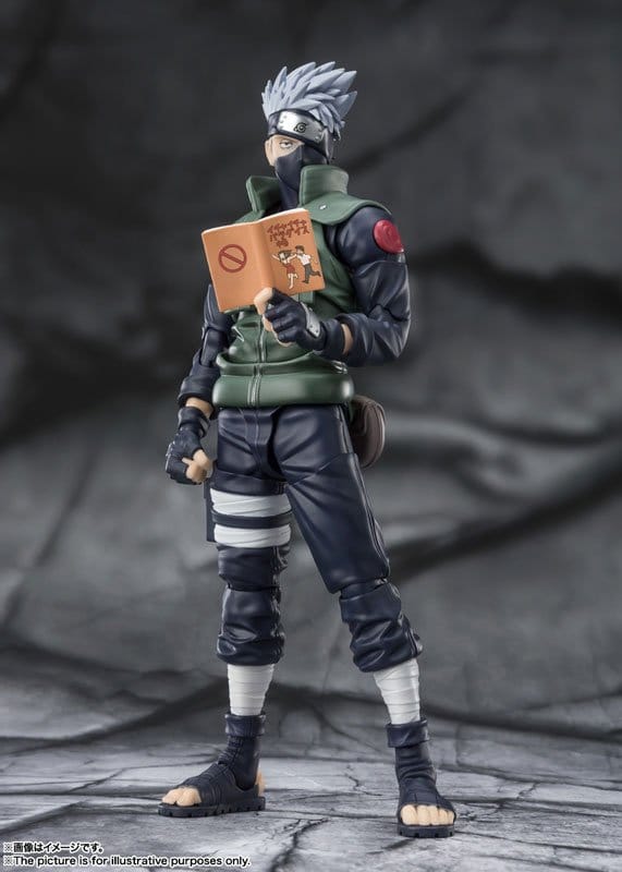 [PRZEDSPRZEDAŻ] Naruto: Kakashi Hatake -The famed Sharingan Hero S.H.Figuarts Reedycja 16 cm