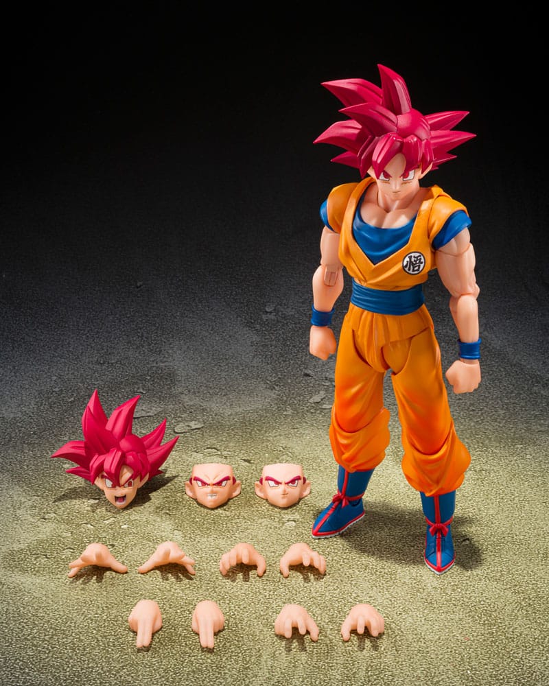 Dragon Ball Super: Super Saiyan God Son Goku (God Aura) - S.H.Figuarts 15 cm
