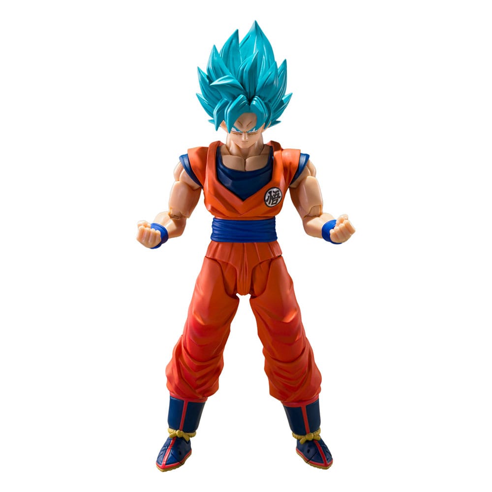 Dragon Ball Super: Super Saiyan God Super Son Goku (Blue power transcending Limits) - S.H.Figuarts 15 cm