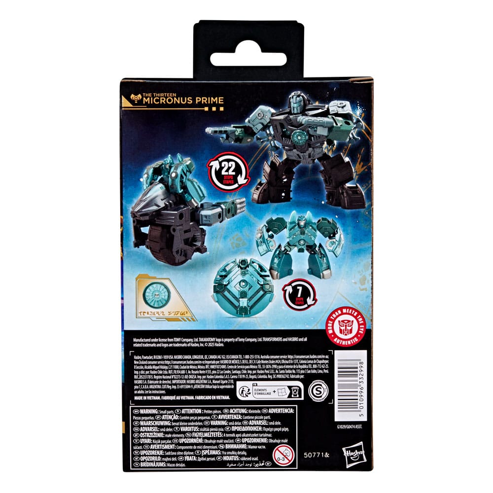 Transformers: The Thirteen: Micronus Prime - Age of the Primes Deluxe Class 14 cm