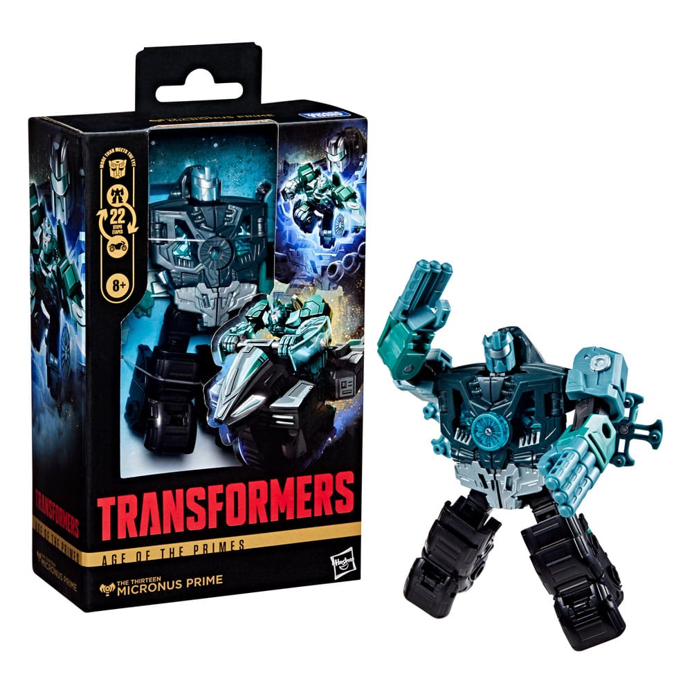 Transformers: The Thirteen: Micronus Prime - Age of the Primes Deluxe Class 14 cm