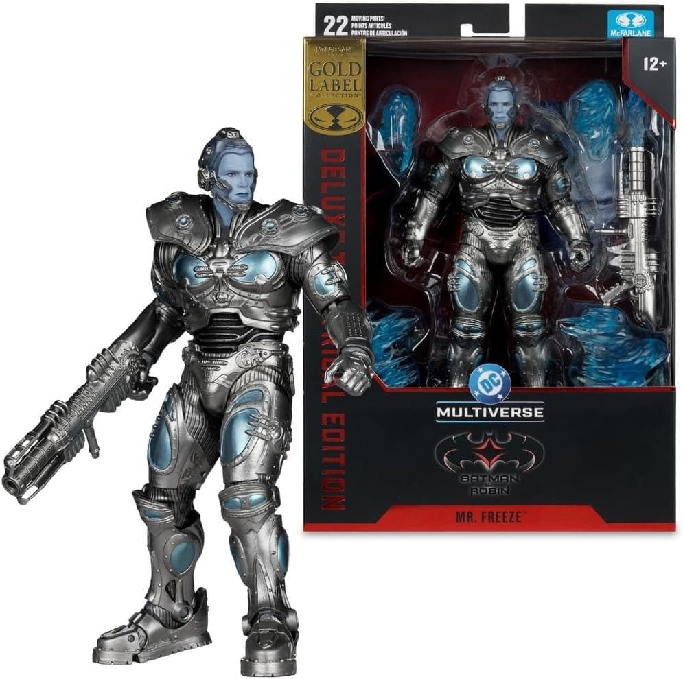 [PRZEDSPRZEDAŻ] Batman & Robin:  Mr. Freeze (Gold Label) 18 cm