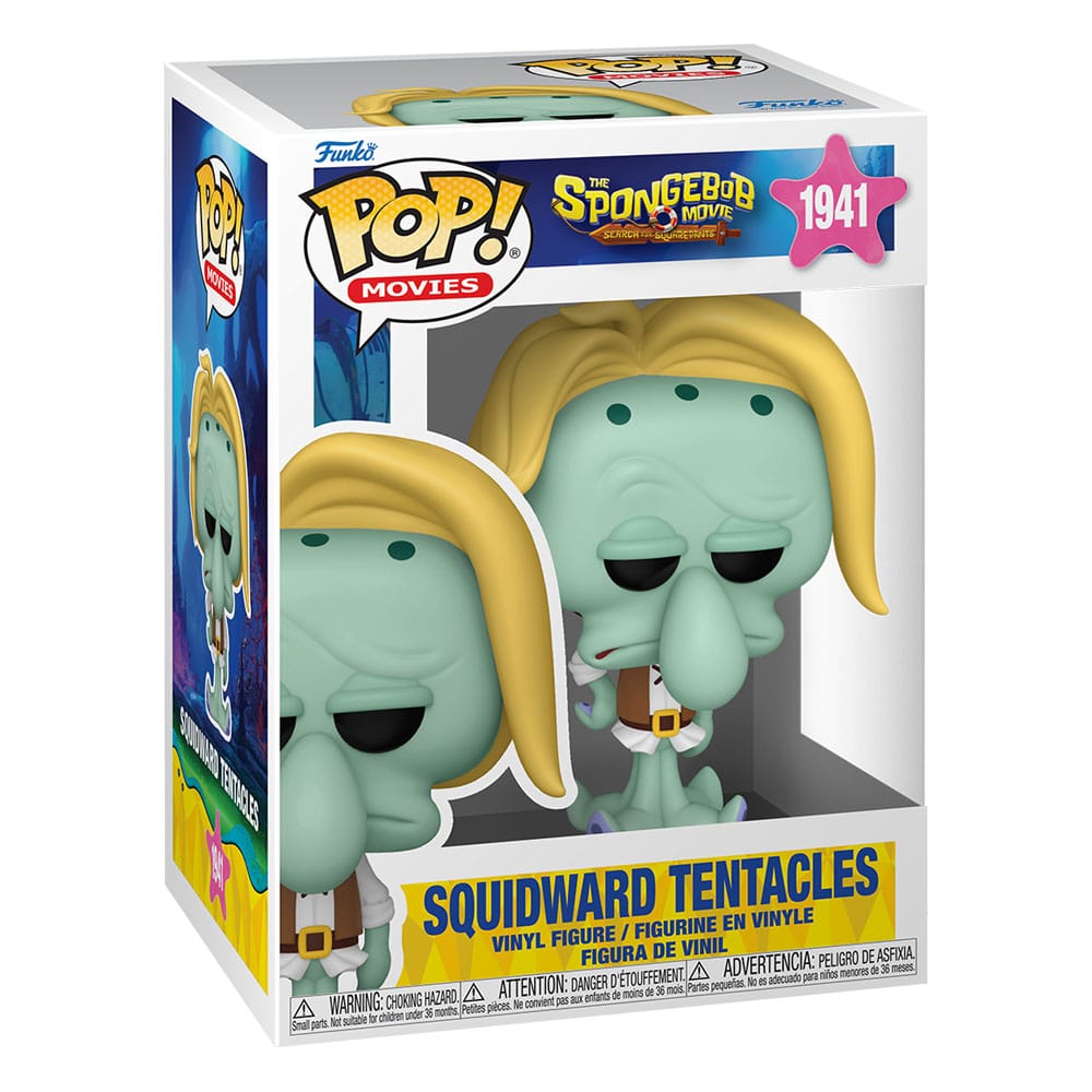SpongeBob Kanciastoporty POP! Vinyl Squidward Tentacles (Pirate) 9 cm