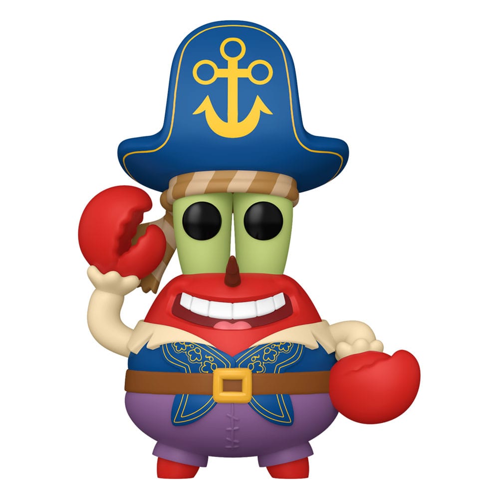 SpongeBob Kanciastoporty POP! Vinyl Figure Pan Krab (Pirate) 9 cm