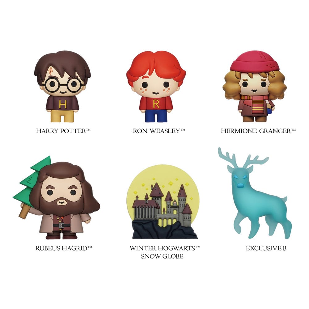 Magnesy: Harry Potter 3D - edycja świąteczna