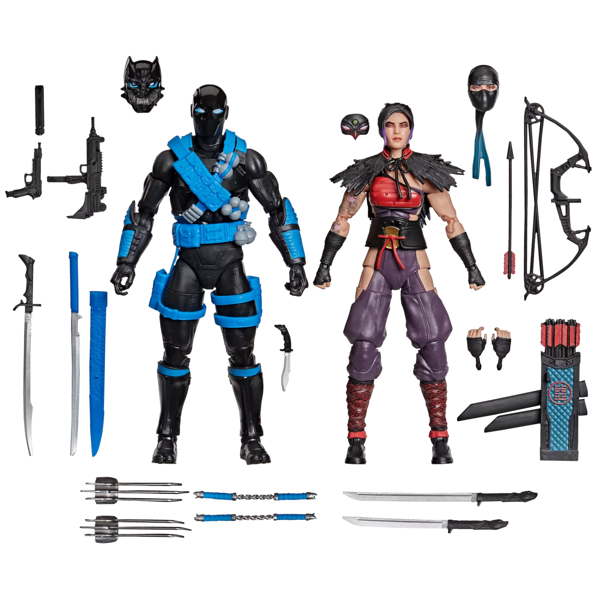 [PRZEDSPRZEDAŻ] G.I. Joe Classified Series #223, Ninja Force Snake Eyes & Kim "Jinx" Arashikage 15 cm