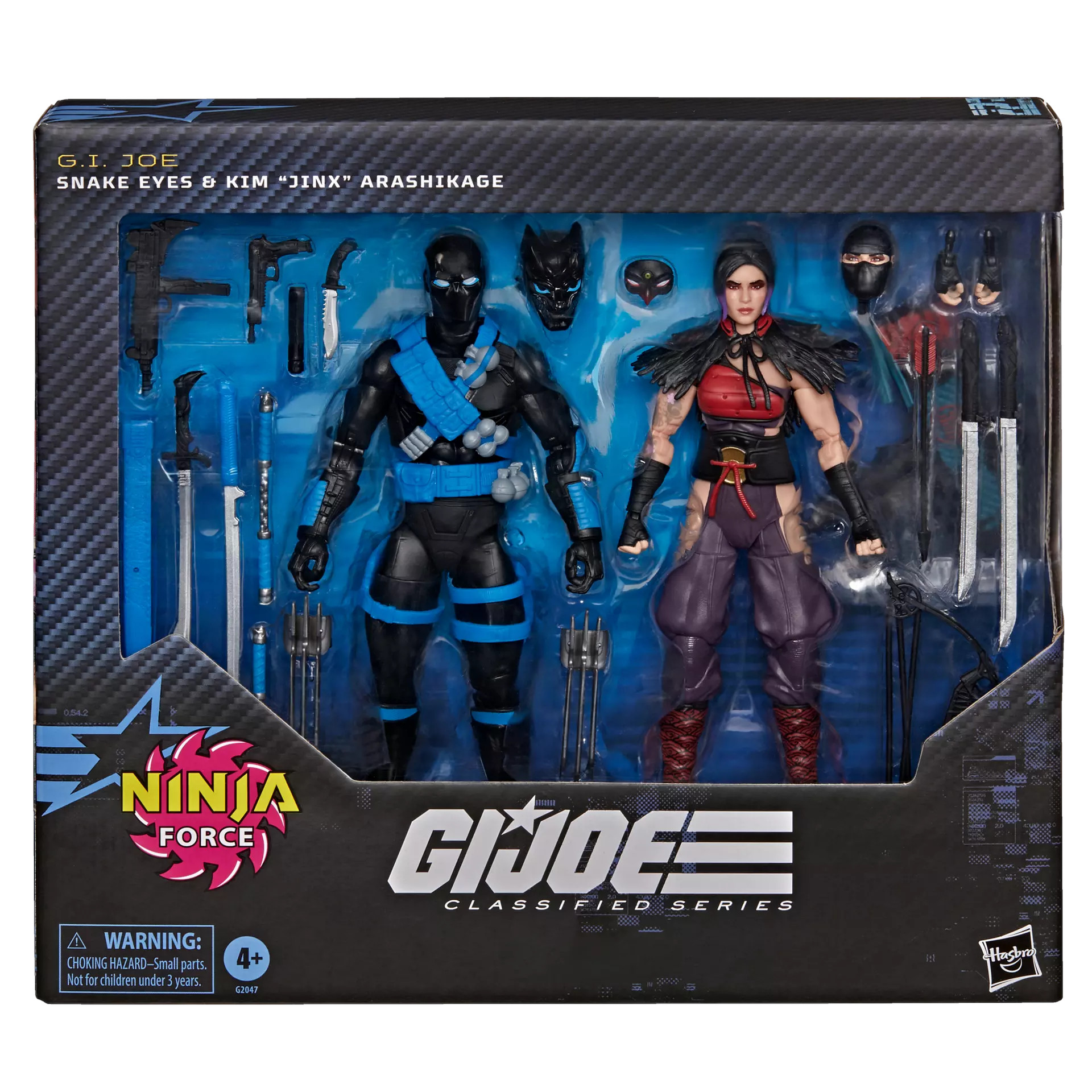 [PRZEDSPRZEDAŻ] G.I. Joe Classified Series #223, Ninja Force Snake Eyes & Kim "Jinx" Arashikage 15 cm