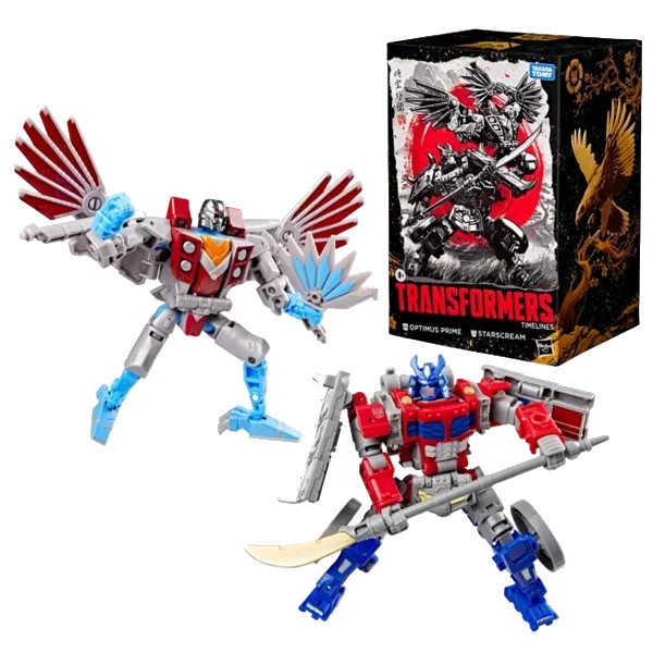 [PRZEDSPRZEDAŻ] Transformers: Optimus Prime and Starscream - Timelines 12 cm