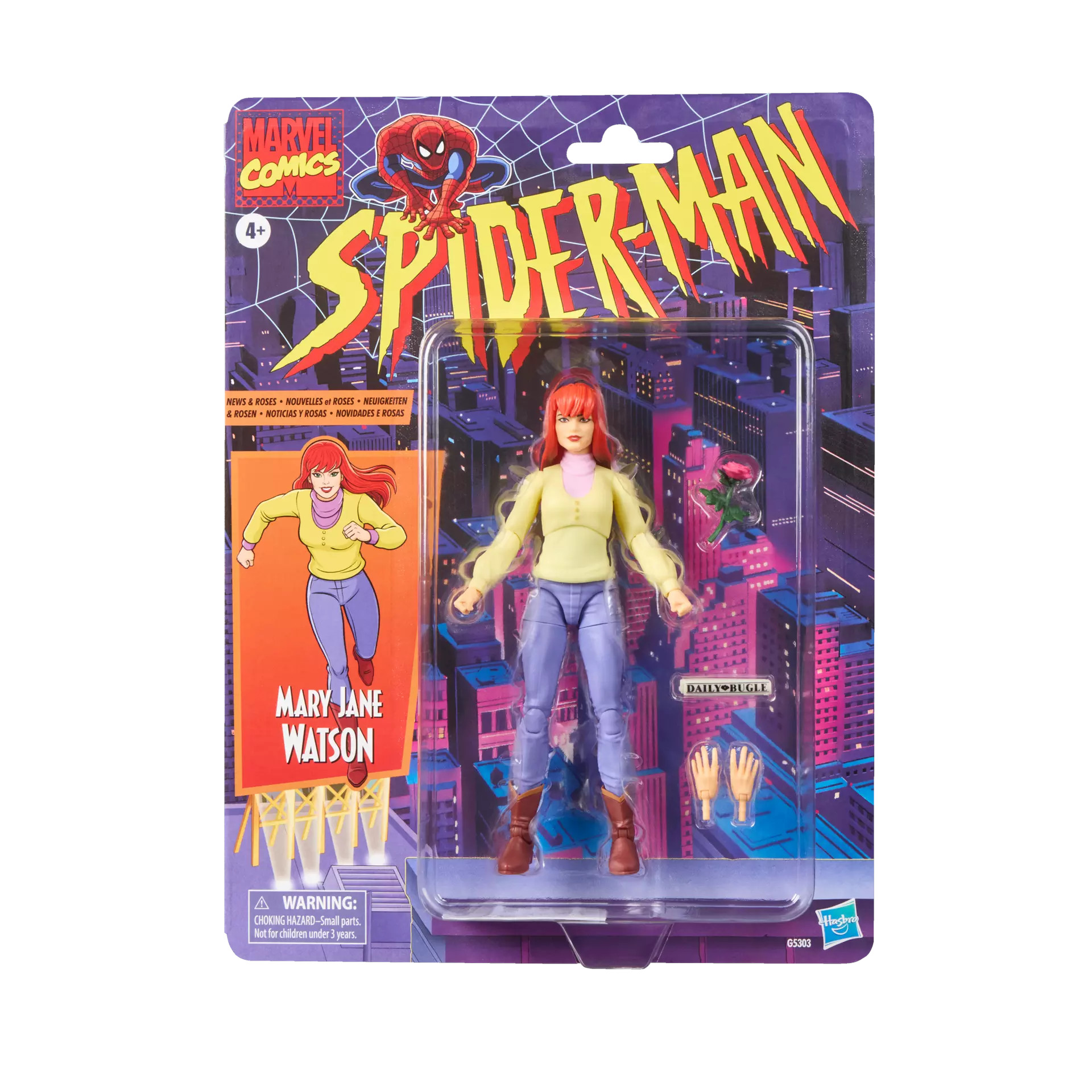 [PRZEDSPRZEDAŻ] Spider-Man: The Animated Series: Mary Jane Watson - Marvel Legends 15 cm