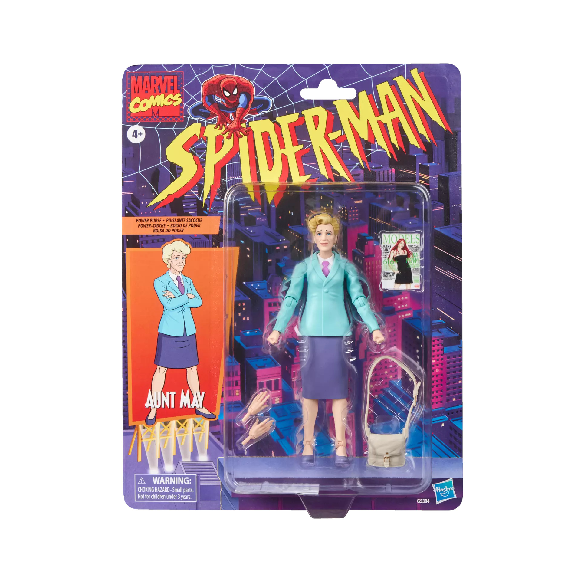 [PRZEDSPRZEDAŻ] Spider-Man: The Animated Series: Aunt May - Marvel Legends 15 cm 