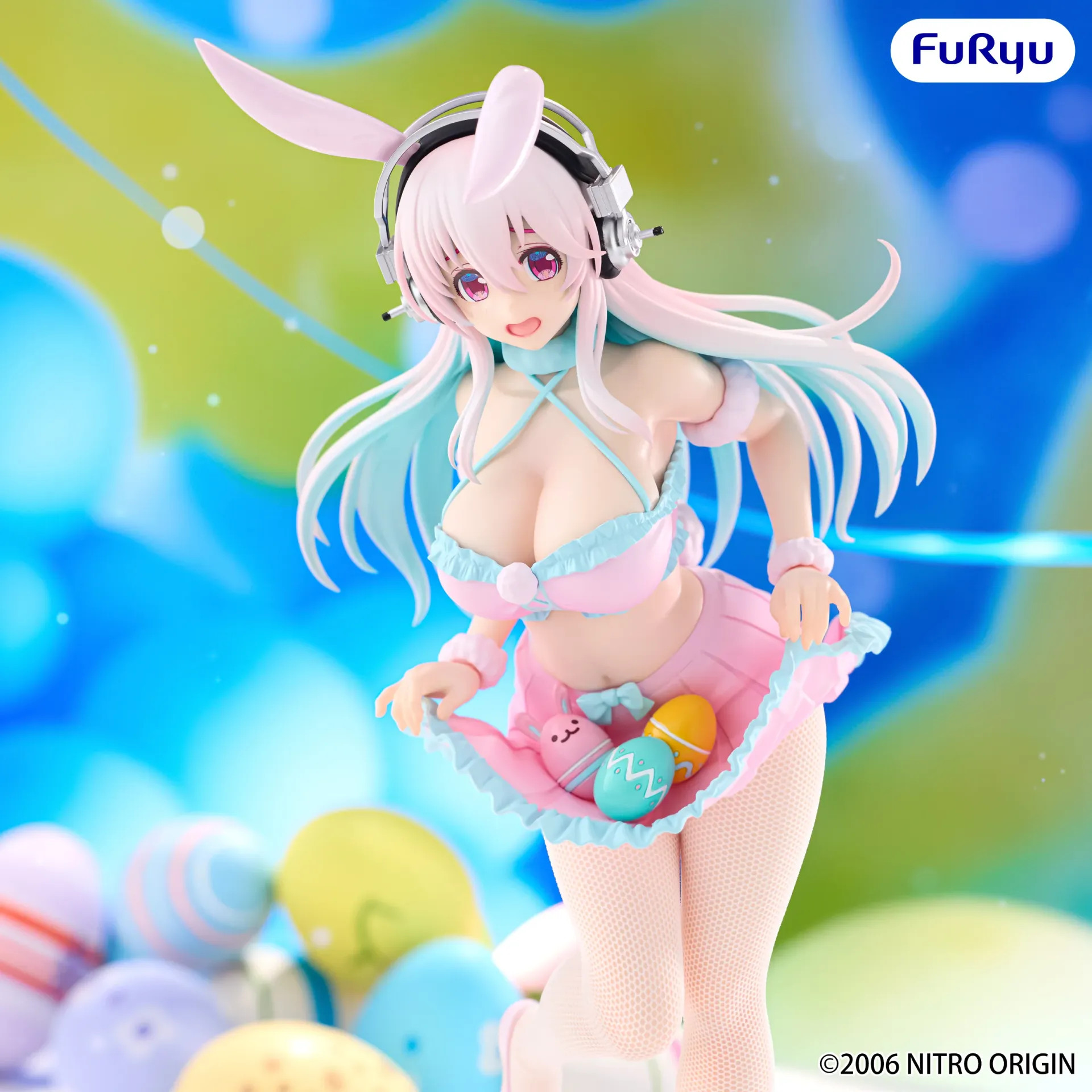 [PRZEDSPRZEDAŻ] Super Sonico Pastel Easter - Bicute Bunnies 29 cm
