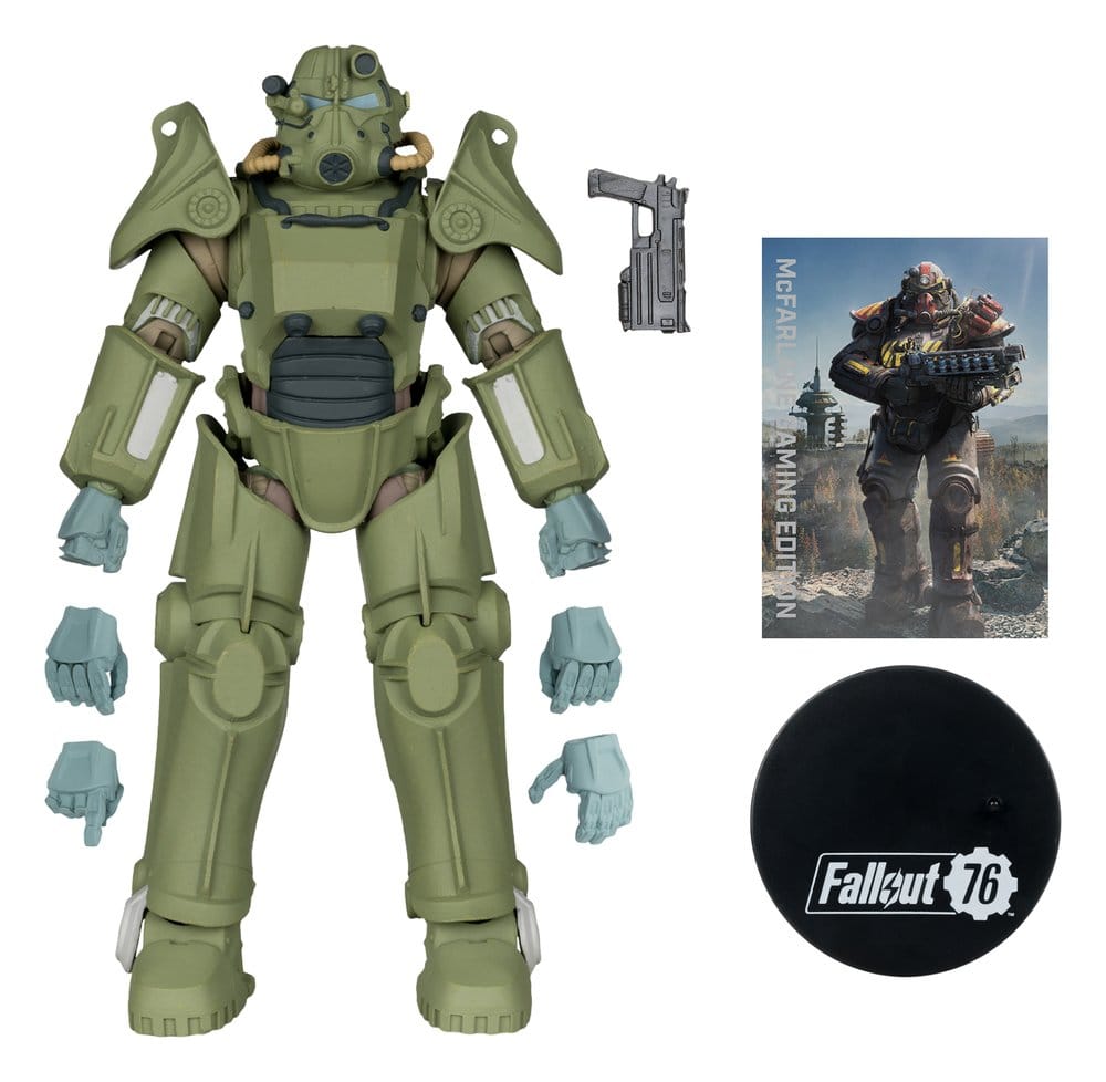 Fallout 76 Gaming Edition: T-45 Military Armor (Red Platinum Edition) 20 cm