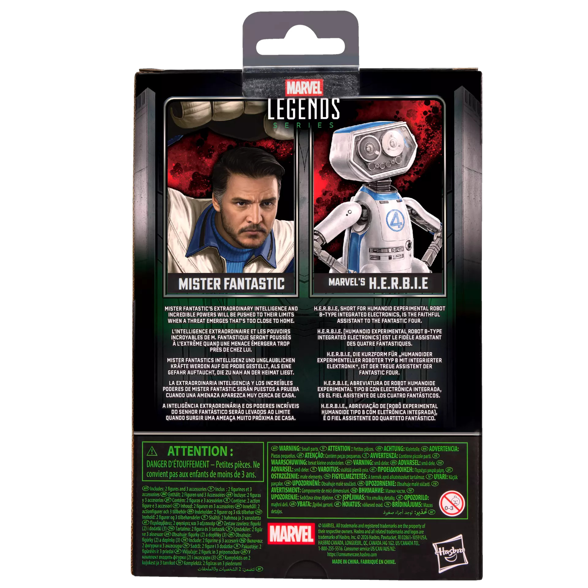 [PRZEDSPRZEDAŻ] Avengers: Doomsday -Mister Fantastic & Marvel's H.E.R.B.I.E. - Marvel Legends  15 cm