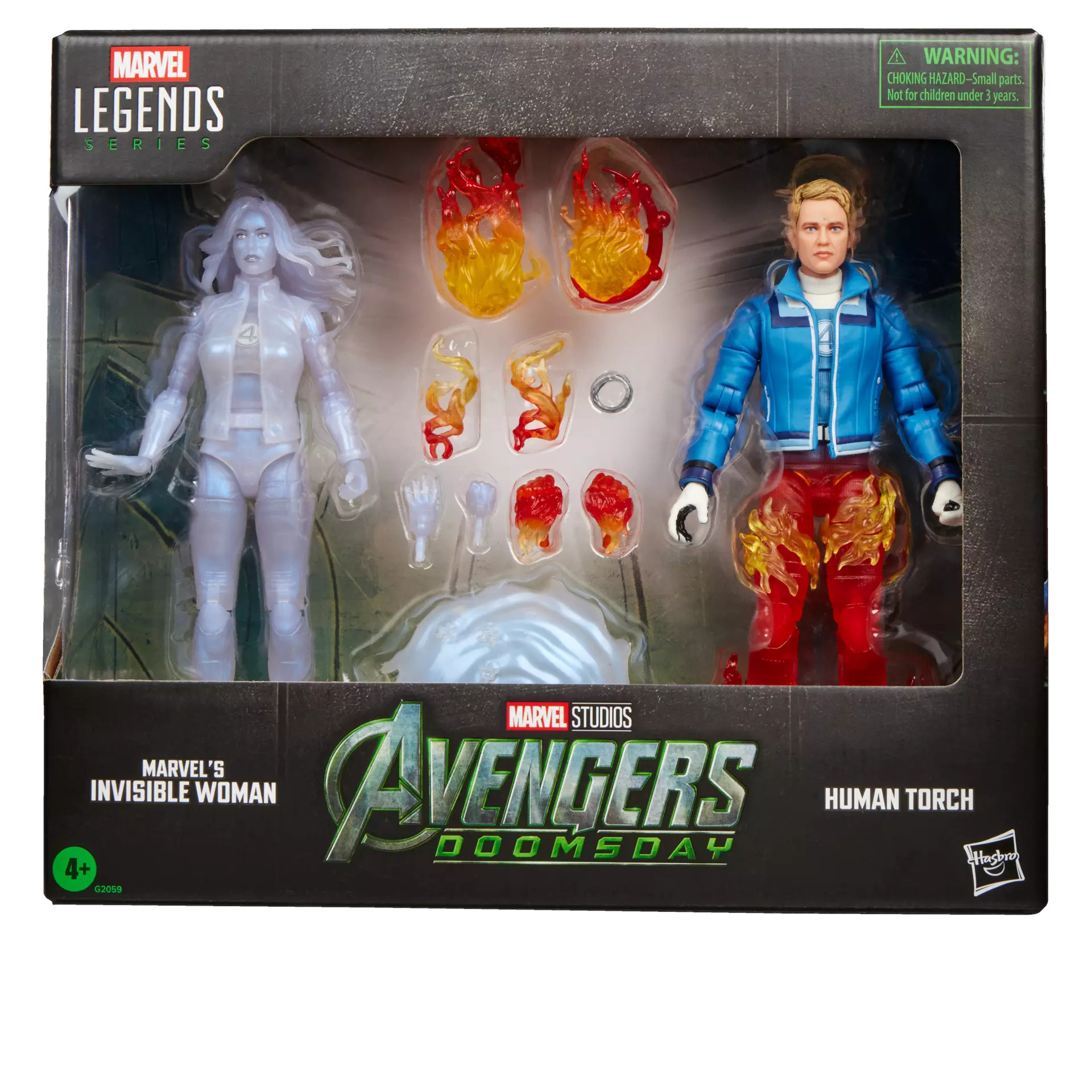 [PRZEDSPRZEDAŻ] Avengers: Doomsday - Marvel's Invisible Woman & Human Torch - Marvel Legends Series 15 cm
