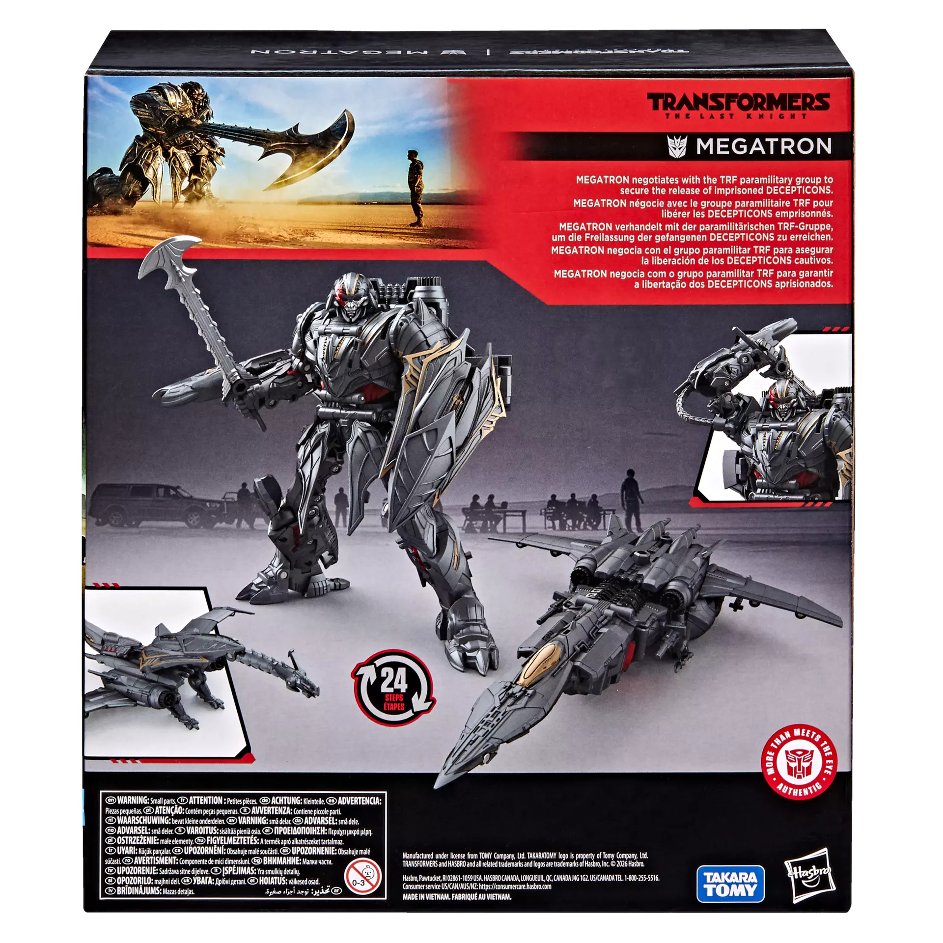 [PRZEDSPRZEDAŻ] Transformers: The Last Knigh - Megatron- Studio Series Leader 18 cm