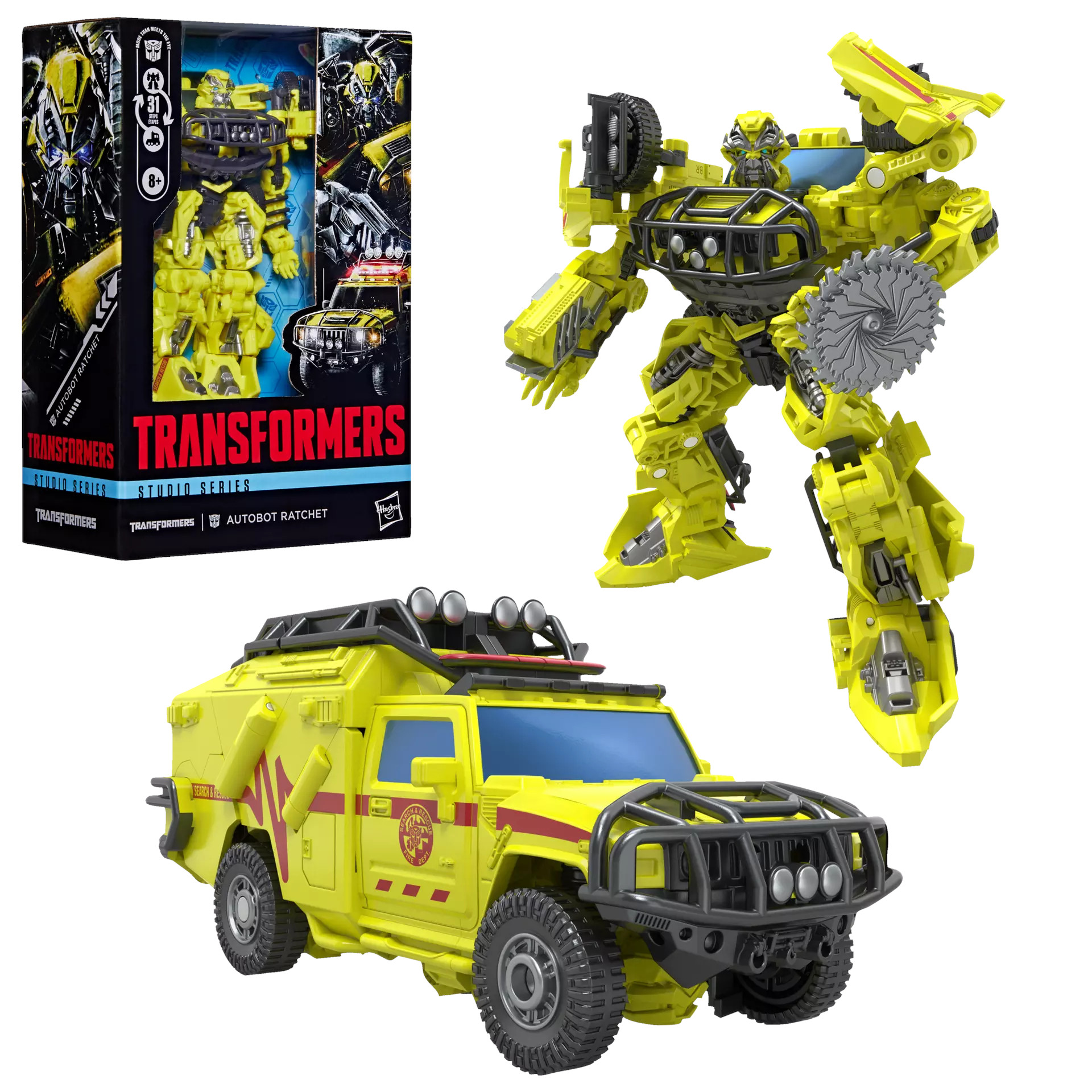 [PRZEDSPRZEDAŻ] Transformers: Movie 1 - Autobot Ratchet - Studio Series  Voyager Class 16 cm