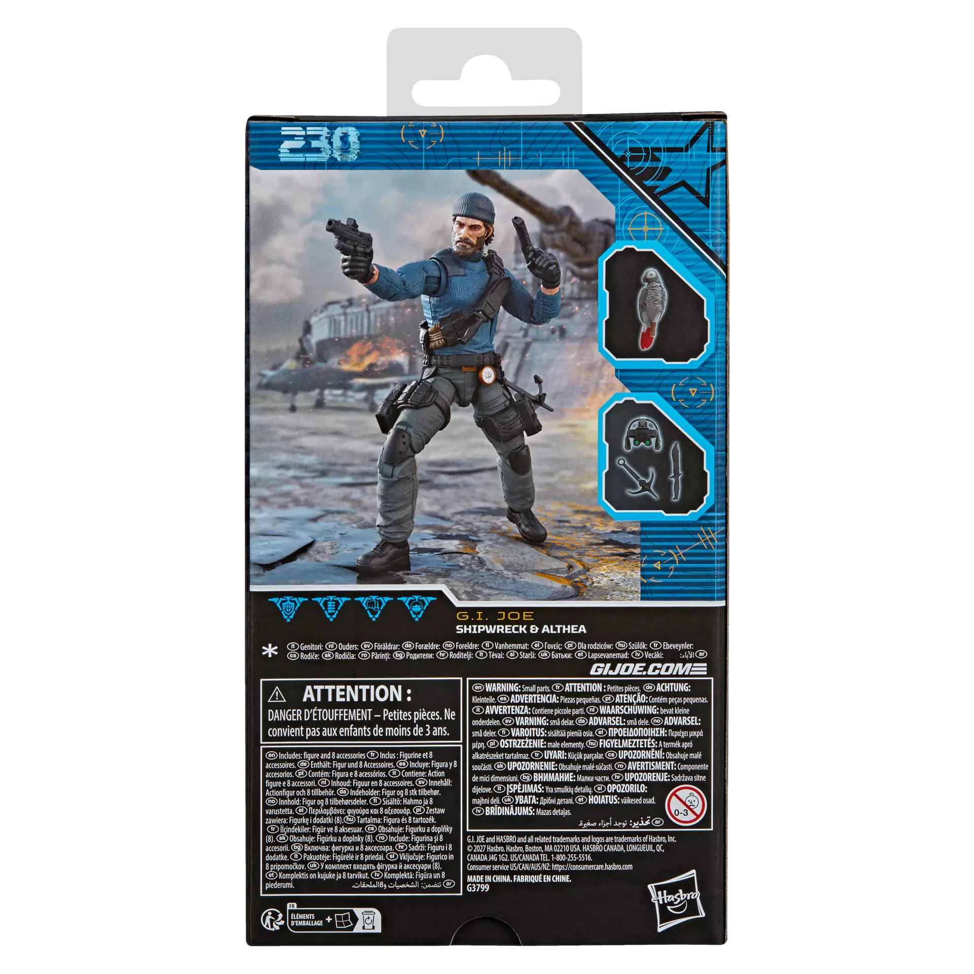 [PRZEDSPRZEDAŻ] G.I. Joe Classified Series #230, Shipwreck & Althea 15 cm