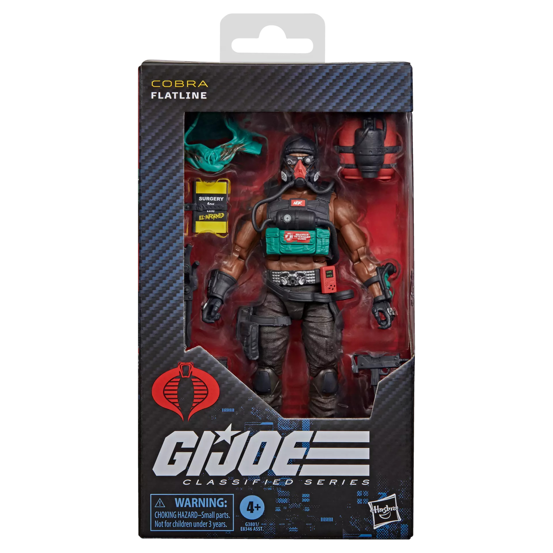 [PRZEDSPRZEDAŻ] G.I. Joe Classified Series #232, Dreadnok Flatline 15 cm