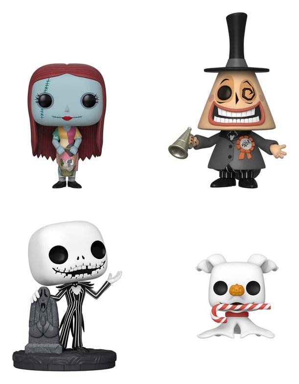 The Nightmare Before Christmas POP! Disney Vinyl Figures 4-Pak 9 cm