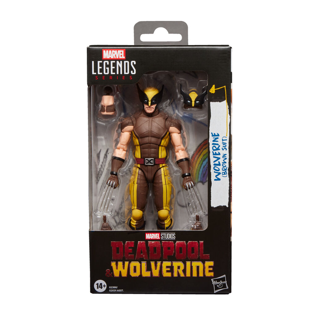 Deadpool & Wolverine: Wolverine Brown Suit - Marvel Legends Series 15cm