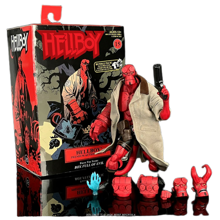 [PRZEDSPRZEDAŻ] Hellboy 1/12 Bundle Pack 15 cm