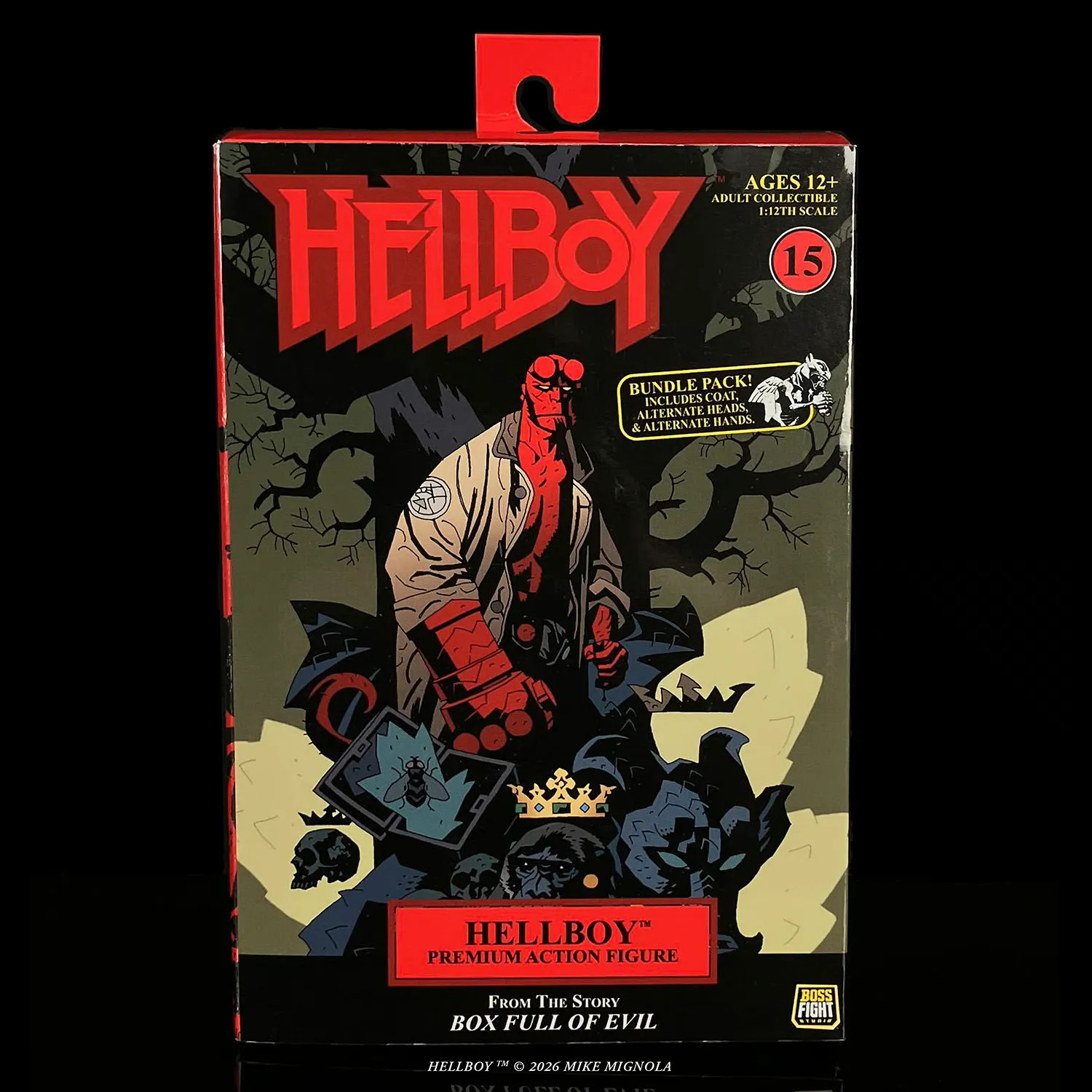 [PRZEDSPRZEDAŻ] Hellboy 1/12 Bundle Pack 15 cm