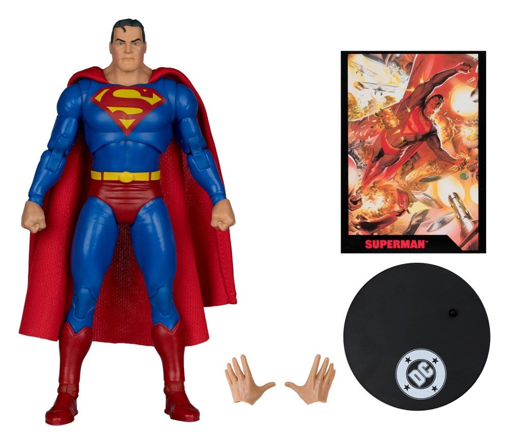 Page Puncher: Superman (Justice #1) - Red Platinum Edition 19 cm