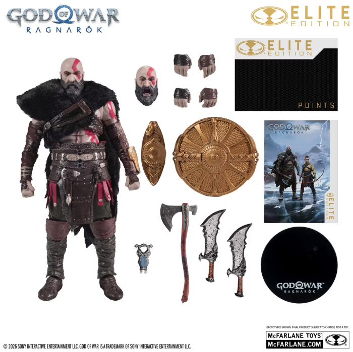 [PRZEDSPRZEDAŻ] God of War: Ragnarok Kratos #18 - Elite Edition 18 cm