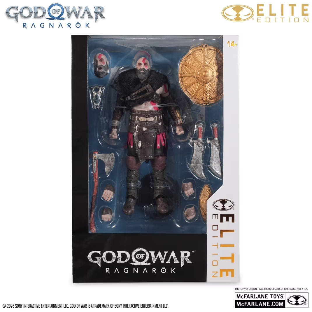 [PRZEDSPRZEDAŻ] God of War: Ragnarok Kratos #18 - Elite Edition 18 cm