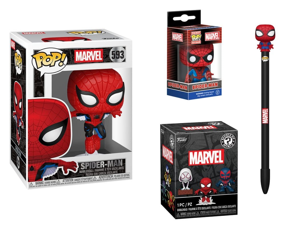 5-Pack Spider-Man - Bundle 9 cm