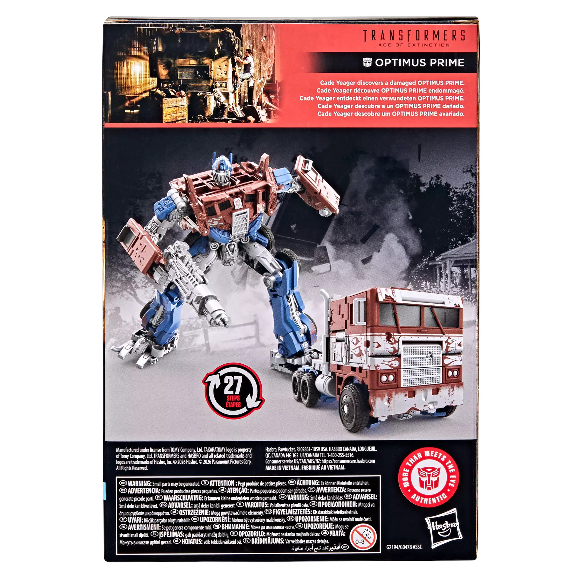 Transformers: Age of Extinction - Optimus Prime - Studio Series  Voyager Class 17 cm