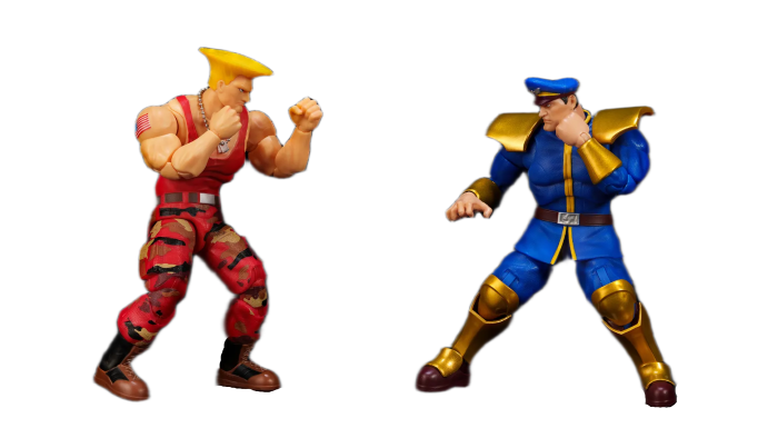 Ultra Street Fighter II: The Final Challengers - Giulie & Bison Deluxe 17 cm
