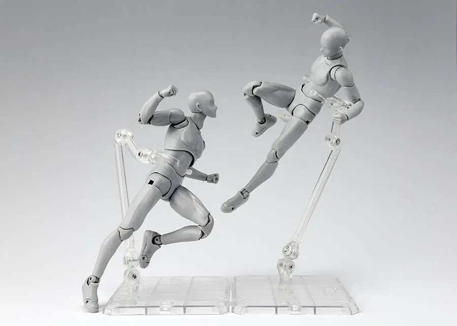 Tamashii Stage Figure Stand Act.4 for Humanoid Clear 14 cm