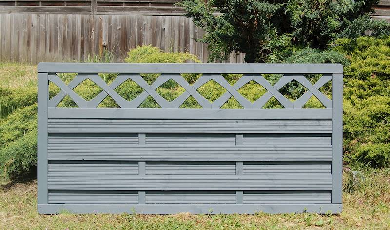 SIENA płot prosty z ornamentem 179x89 cm