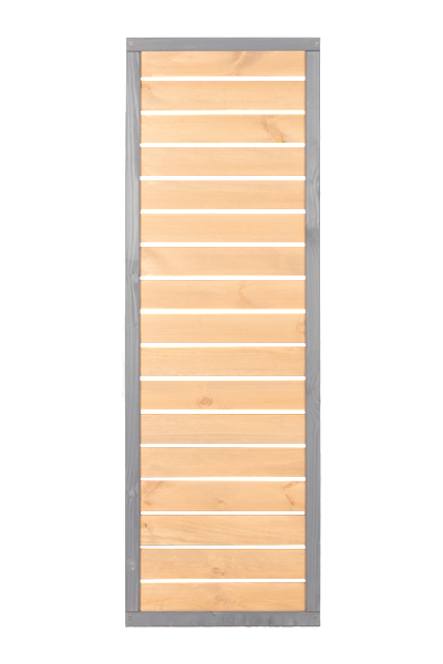 Płot MODENA 59x179 cm lazura szara+cappuccino