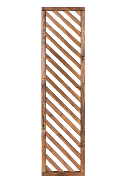 Kratka VICTORIA 45x179cm lazura czekolada