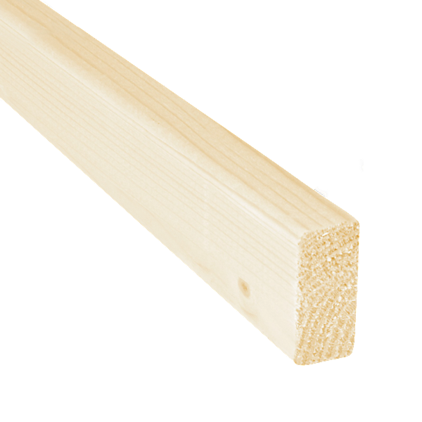 Listwa techniczna strugana 21x40x1800mm naturalna