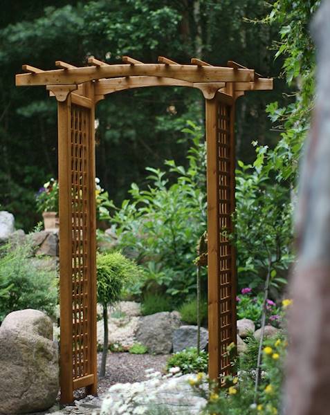 Pergola STRASBURG 150x100x218cm lazura teak