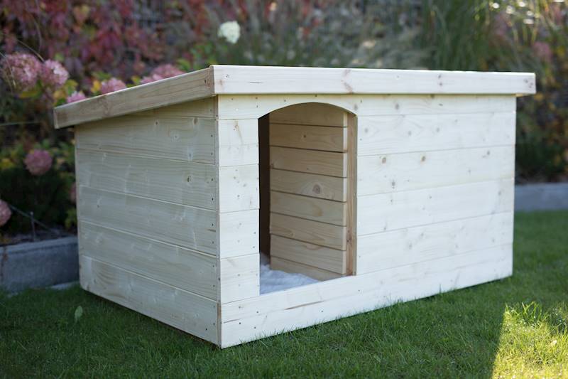 Buda dla psa HUSKY 120x75x70cm, naturalna