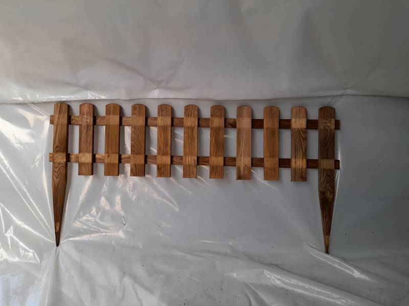 Płot sztachetowy BASIC 120x30/60 cm