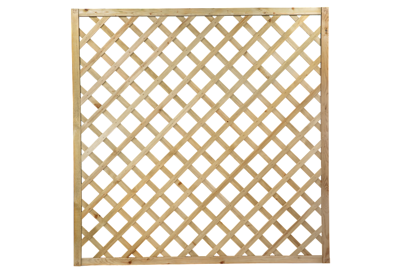 Kratka prosta 180x180 cm impregnacja zielona