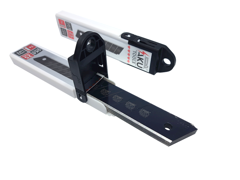 Ostrza łamane 25MM STAL SK4 BLACK
