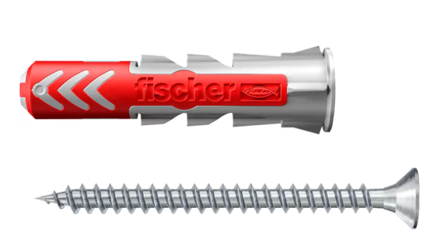 Fischer DUOPOWER 6X30 S z wkrętem (50szt)