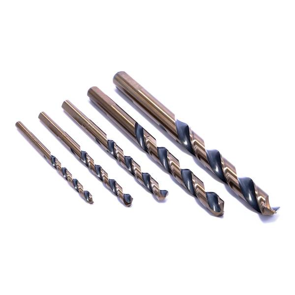 Zestaw wierteł szlifowanych