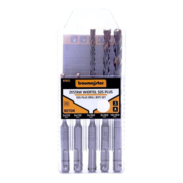 Zestaw wierteł SDS PLUS