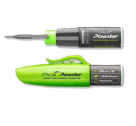 Pica powder deep hole spray marker 360 zielony